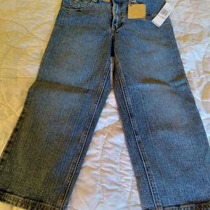 Boys Timberland Denim Blue Jeans Sz 6 New